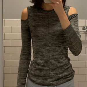 Rag & Bone long sleeve cut out shirt